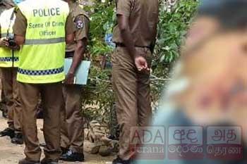 තරුණ එක්දරු මව ඝාතනය කර සැමියා නිවසින් පැන ගිහින්