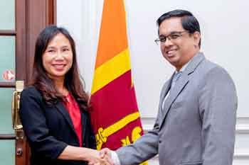 ජනාධිපති ලේකම් සහ වියට්නාම තානාපතිනිය අතර හමුවක්