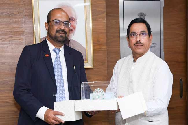 ඉන්දියාව සමග බලශක්ති සහයෝගීතාව වර්ධනයට සාකච්ඡා
