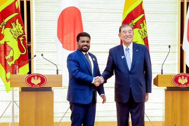 සංවර්ධනය සහ ස්ථාවරත්වය වෙනුවෙන් ජපානය සමඟ එක්ව කැප වෙනවා - ජනපති