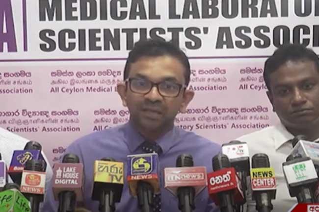 ජාතික රෝහලේ රසායනාගාර කිහිපයක් අක්‍රීයයි - වෛද්‍ය රසායනාගාර විද්‍යාඥ සංගමය