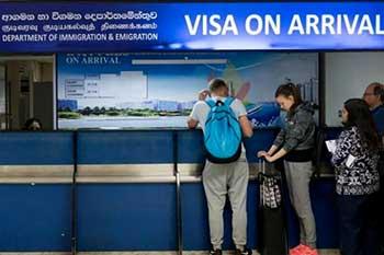 ශ්‍රී ලංකාවට එන සංචාරකයින්ට ETA අවසර පත්‍රය අනිවාර්යයයි