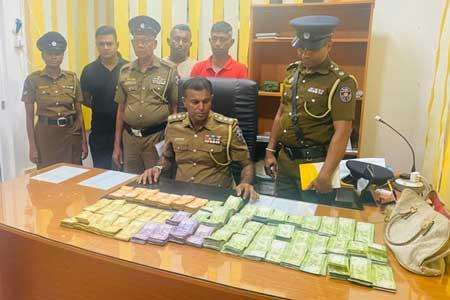 මත්ද්‍රව්‍ය ජාවාරම් කළ සැකකරු සල්ලි මල්ලක් සමග කොටු