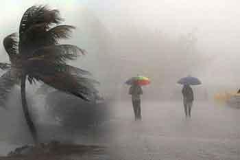 කාලගුණයෙන් තද වැසි පිළිබඳව අවවාදාත්මක නිවේදනයක්