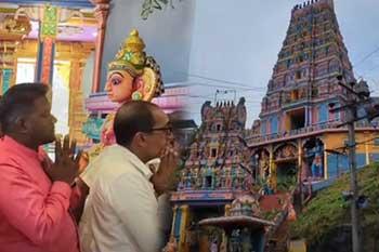 ජාතික දීපාවලී උත්සවය හැටන් මාණික්කපිල්ලෙයාර් කෝවිලේදී