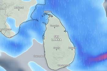 අදත් ගිගුරුම් සහිත වැසි