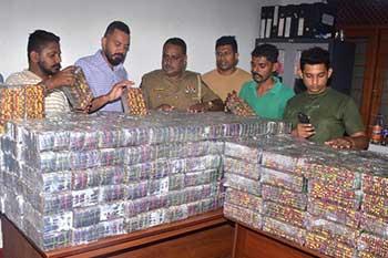 මත්කරල් තොගයක් සමග සැකකරුවෙකු අත්අඩංගුවට