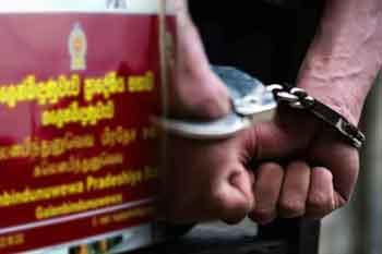 ගලෙන්බිඳුණුවැව ප්‍රාදේශීය සභාවේ හිටපු සභාපතිවරයෙකු අත්අඩංගුවට