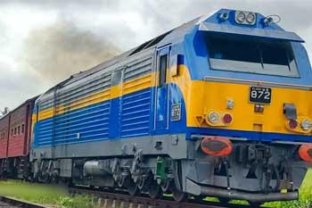 රජරට රැජින දුම්රියේ ගින්නක්