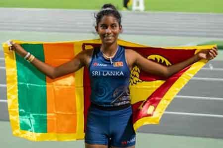 දිල්නි රාජපක්ෂගෙන් තුන් පිම්ම ලෝකඩ පදක්කමක්