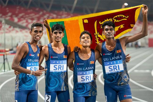 ආසියානු යොවුන් ක්‍රීඩා උළෙල දී ශ්‍රී ලංකාවට රිදී පදක්කමක්