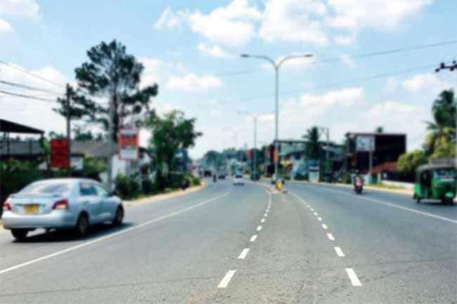 කොළඹ - නුවර ප්‍රධාන මාර්ගයේ රථවාහන ගමනාගමනය සීමා කිරීමක්