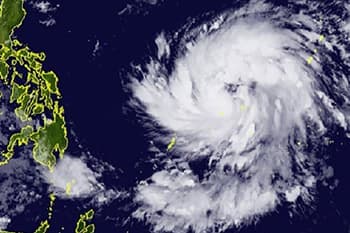 'ෆුන්ග් වොන්ග්' සුළිකුණාටුව අද පිලිපීනයට ඇතුළු වෙයි