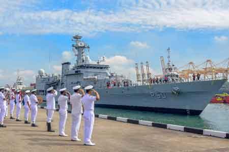 ඉන්දියාවට අයත් 'INS SUKANYA' කොළඹට සේන්දු වෙයි