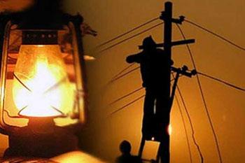 දිවයිනේ ප්‍රදේශ කිහිපයක විදුලිය බිඳ වැටෙයි