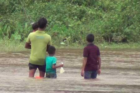 කැලණි ගඟ දෙපස පහත්බිම්වලට මහ ගංවතුරක් පිළිබඳ අනතුරු අඟවයි