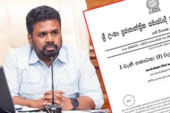 විදුලිබලය සැපයීම ඇතුළු සේවා රැසක් අත්‍යවශ්‍ය සේවා බවට පත්කරයි