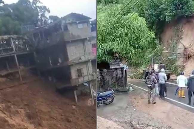 පස් කන්දක් ඉවත් කිරීමට ගිය RDA සේවකයින් පිරිසක් අනතුරට