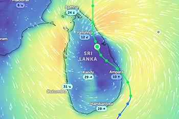 රටම අනතුරේ දැමූ 'දිට්වා' ලංකාවෙන් යයි
