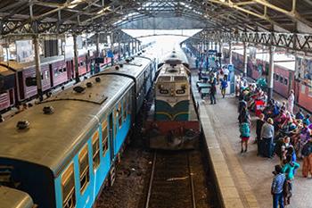 දුම්රිය කාලසටහන ගැන දැනුම්දීමක්