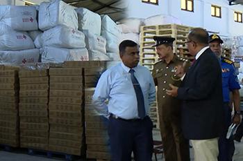 විදෙස් රටවලින් ලැබුණු ආධාර ක්‍රමවත්ව බෙදාදීමට පියවර