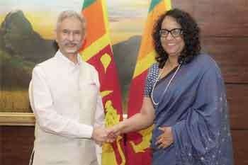 ජයිශංකර් සහ අගමැති හරිනි අතර හමුවක්