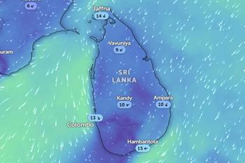 ඉදිරි පැය 36 සඳහා කාලගුණ අනාවැකිය