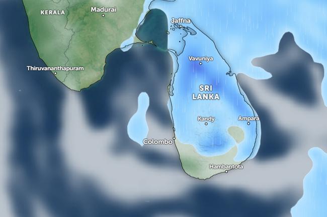 හෙට දිනය ගැන කාලගුණ අනාවැකිය