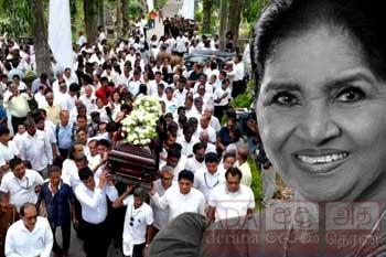හෙළයේ මියුරු හඬ ලතාව සදහටම නික්ම යයි