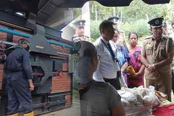 රුපියල් කෝටි 300ක හෙරොයින් සහ අබිං පුත්තලමේදී විනාශ කෙරේ
