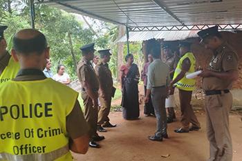 මාවනැල්ල ත්‍රිපුද්ගල ඝාතනය සම්බන්ධයෙන් ස්ථානීය පරික්ෂණය සිදු කෙරේ
