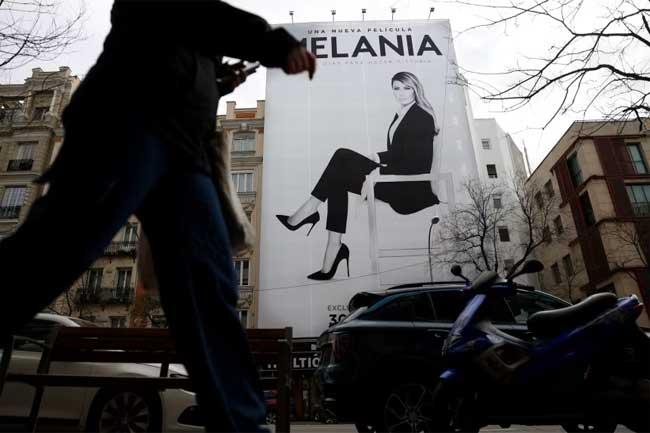 ජනපති ආර්යා මෙලානියාගේ MELANIA චිත්‍රපටය 30 වනදා තිරගත වෙයි