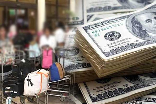 ජනවාරි මාසයේදී රටවිරුවන්ගෙන් ඩොලර් මිලියන 750ක් ඉක්මවූ විදෙස් ප්‍රේෂණ