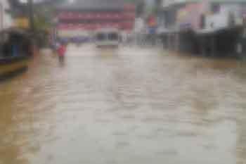 මහවැලි ගඟ ආශ්‍රිතව සුළු ගංවතුර තත්ත්වයක් ගැන අනතුරු ඇඟවීමක්