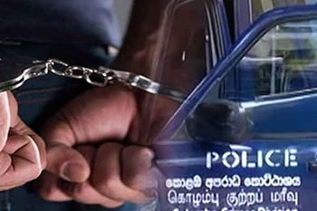 අයිස් මත්ද්‍රව්‍ය සමග සැකකරුවෙකු අත්අඩංගුවට