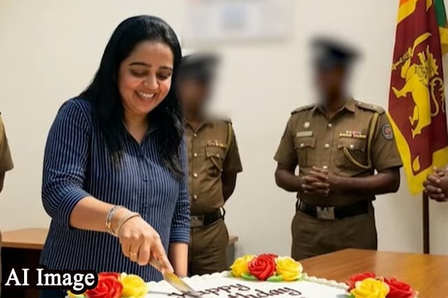 CCD යේදී ඉෂාරා සෙව්වන්දි වෙනුවෙන් සූදානම් කළ උපන්දින සාදය