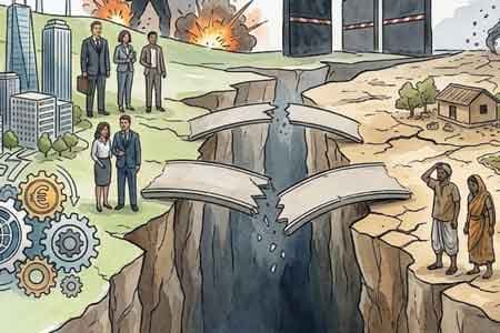 ලොව දුප්පත් - පොහොසත් පරතරය තවත් වැඩිවෙයි