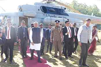 ඉන්දීය උප ජනපති නුවරඑළියට
