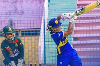 බංග්ලාදේශ කාන්තා කණ්ඩායමට කඩුලු 03ක ජයක්