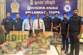 චීන දුම්වැටි තොගයක් සමග බංග්ලාදේශ ජාතිකයින් දෙදෙනෙකු අත්අඩංගුවට