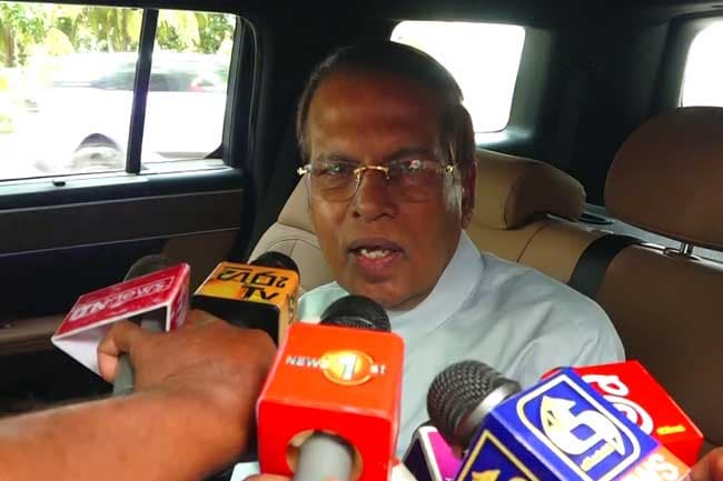 මෛත්‍රී අල්ලස් කොමිසමෙන් පිටව යයි