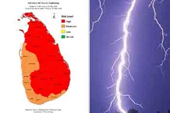 ප්‍රදේශ කිහිපයකට අවවාදාත්මක නිවේදනයක්