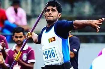 හෙල්ල විසිකිරීම ඉසව්වෙන් සුමේධ රණසිංහට රිදී පදක්කමක්