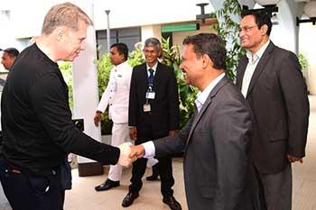 සංචාරය නිමා කළ රුසියානු සෞඛ්‍ය ඇමති දිවයිනෙන් පිටත්ව යයි