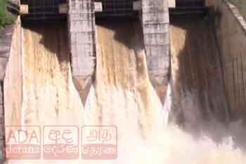 අලිකොටආර ජලාශයේ වාන් දොරටු විවෘත කෙරේ