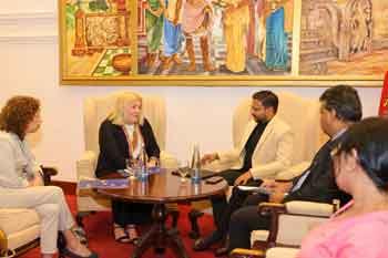 මෙරට තුළ යුරෝපා සංගම් ආයෝජන වැඩි කිරීමේ හැකියාව කෙරෙහි අවධානය