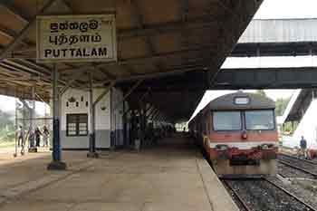 පුත්තලම මාර්ගයේ දුම්රිය ධාවනය යථා තත්ත්වයට