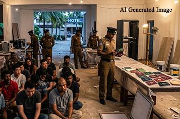 නීතිවිරෝධීව මෙරට රැදී සිටි විදේශිකයින් පිරිසක් අත්අඩංගුවට