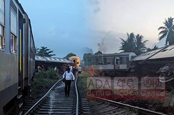 දුම්රිය පිලී පැනීම ගැන පරස්පර කතා