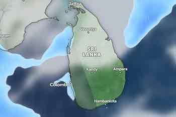 අදත් ප්‍රදේශ කිහිපයකට වැසි